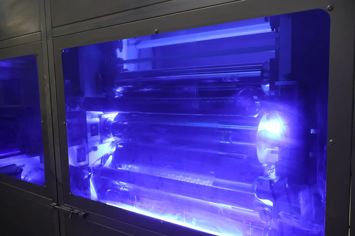 UV curing on the production line
