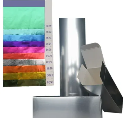 Bright Silver Aluminium Foil Paper